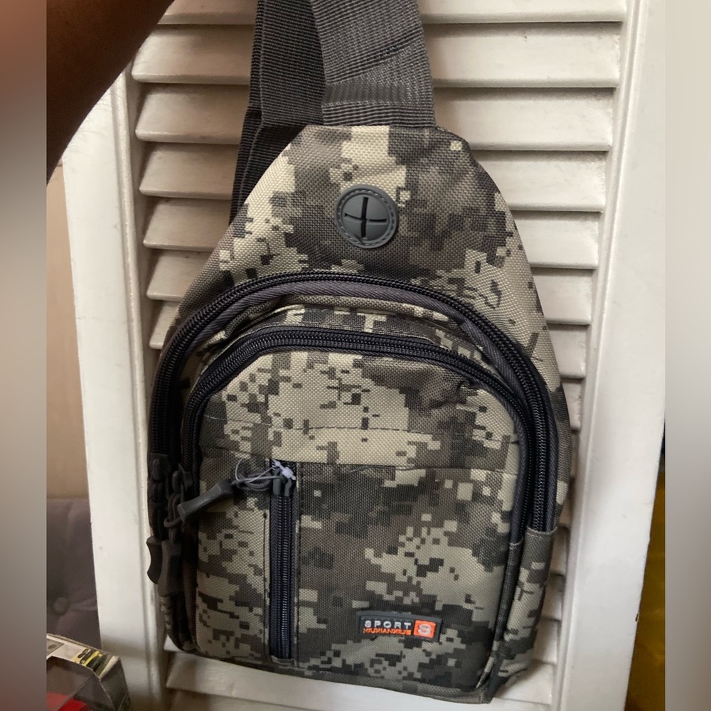 Camouflage Crossbody Bag